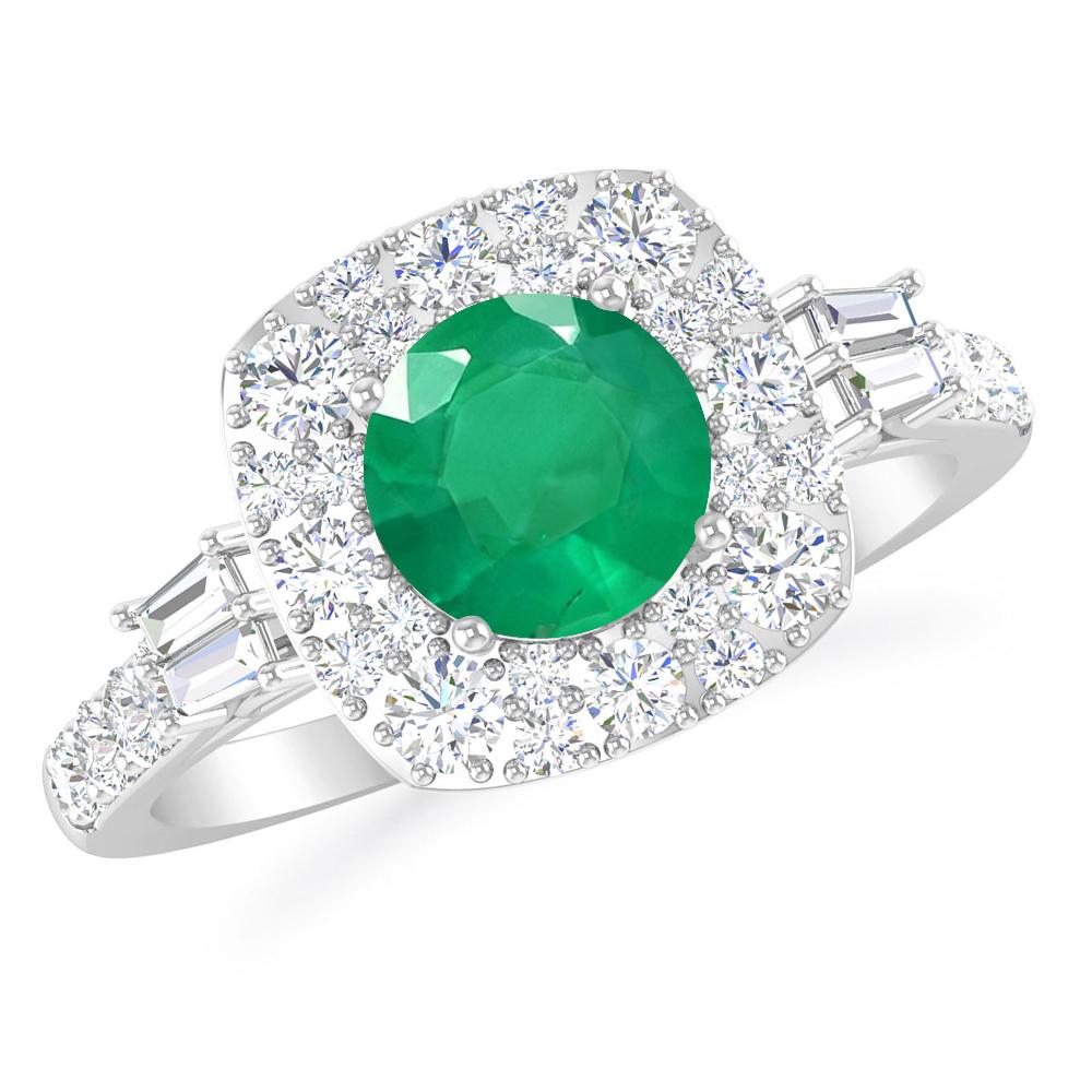 White Gold - Emerald