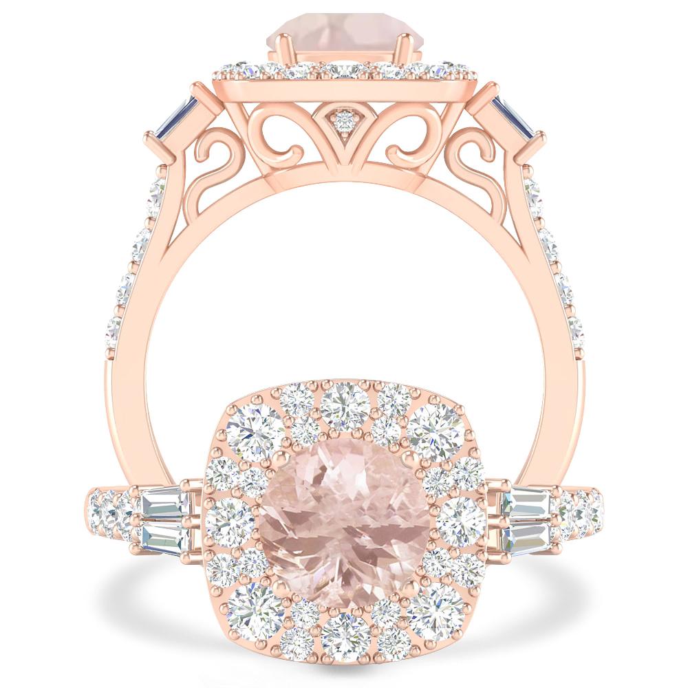 Rose Gold - Morganite