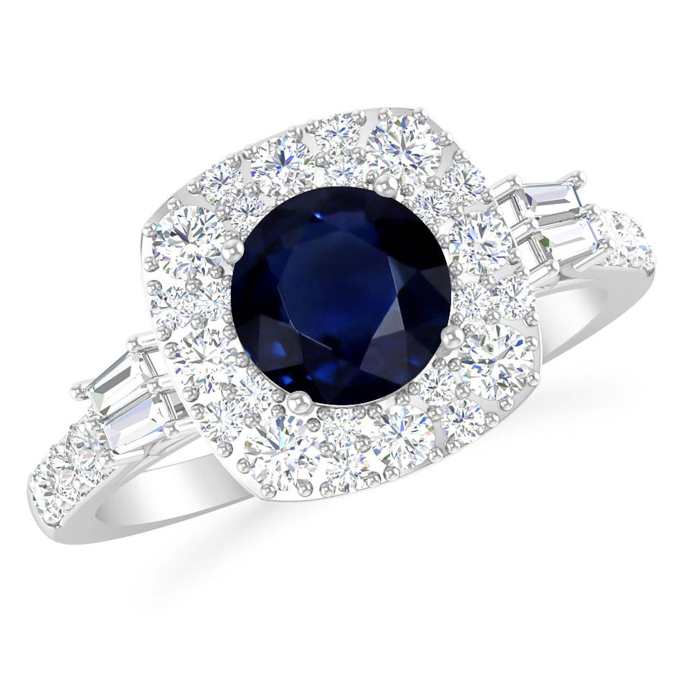 White Gold - Sapphire