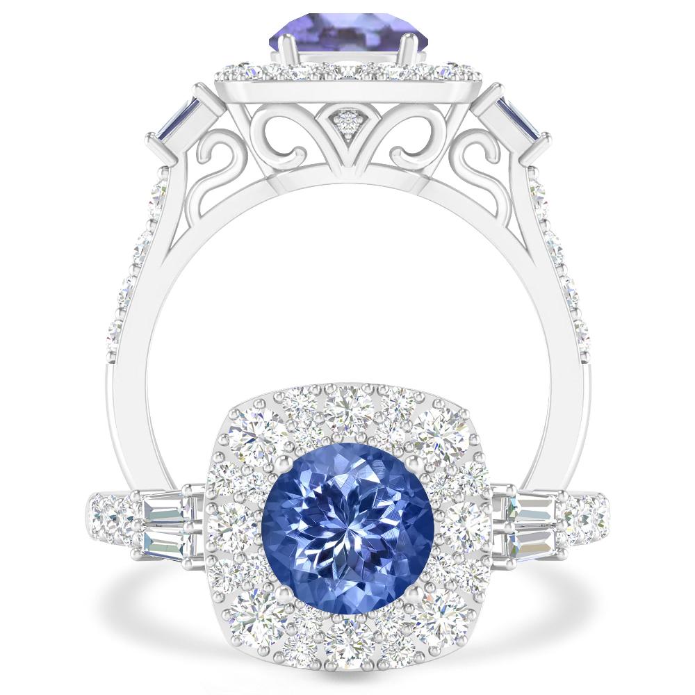 White Gold - Tanzanite
