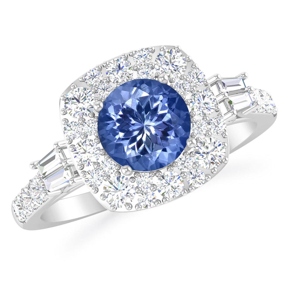 White Gold - Tanzanite