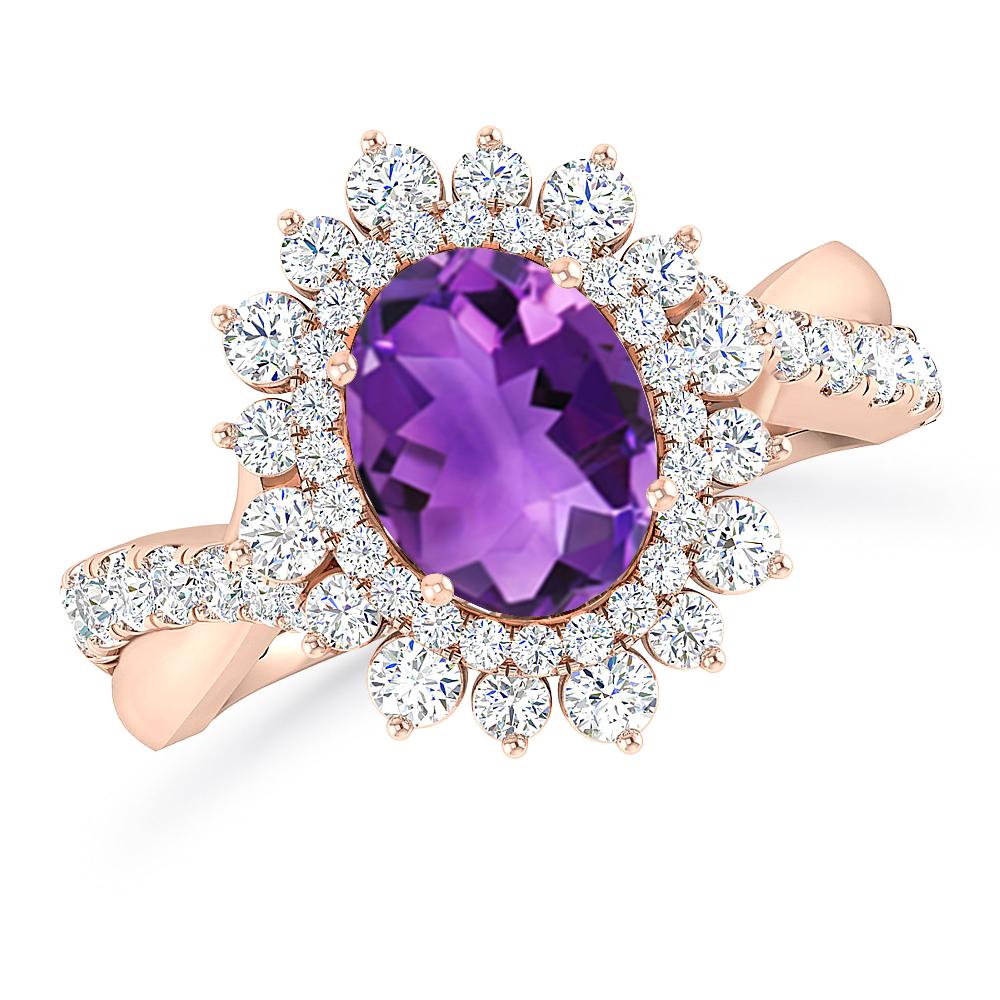 Rose Gold - Amethyst