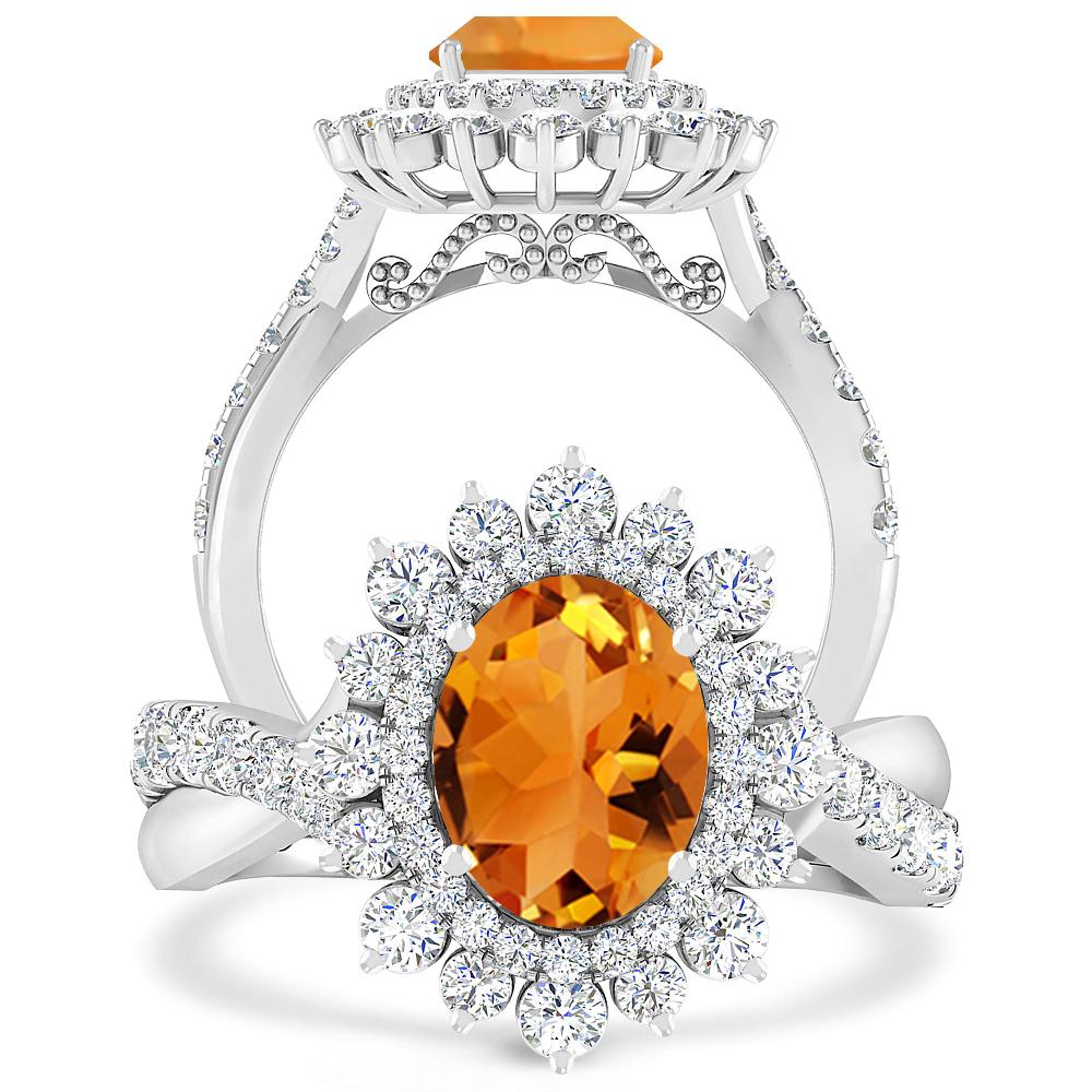 White Gold - Citrine