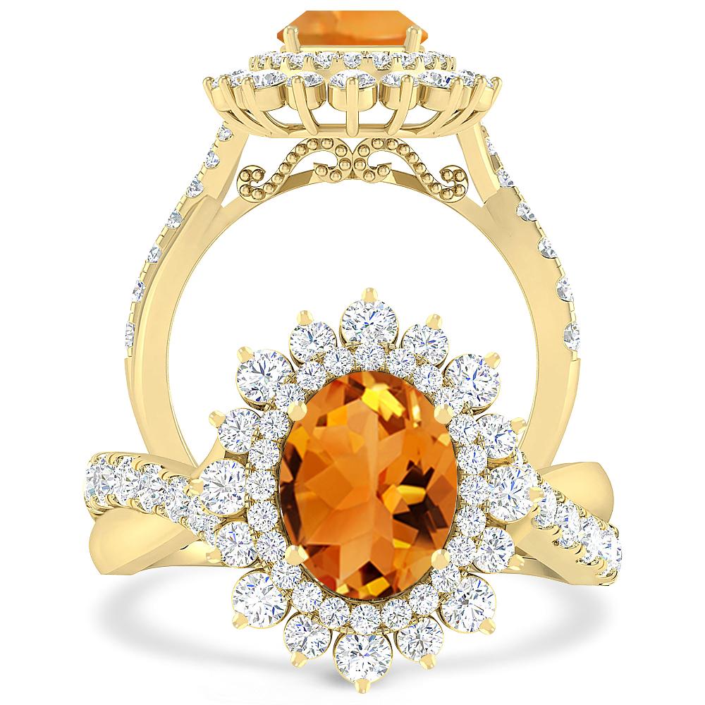 Yellow Gold - Citrine