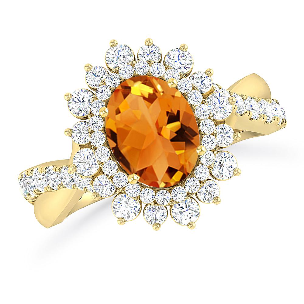 Yellow Gold - Citrine