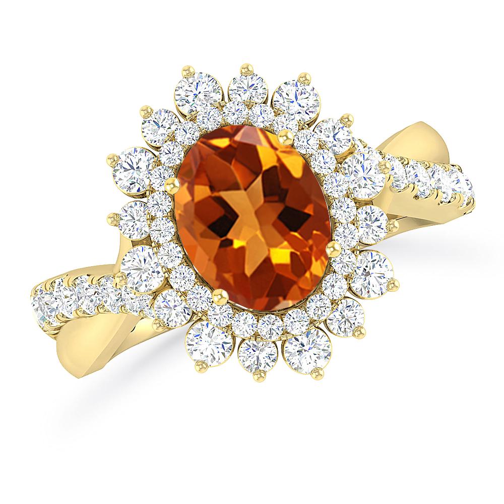 Yellow Gold - Citrine