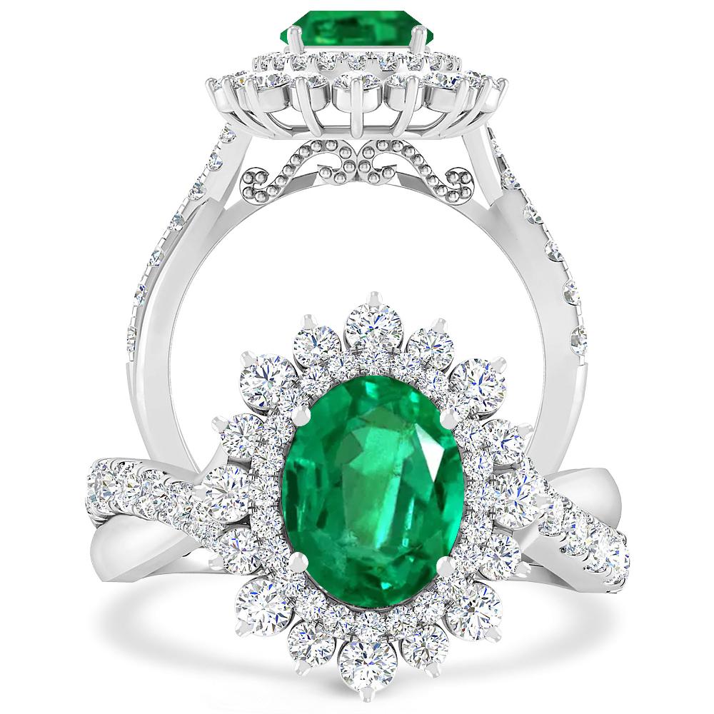 White Gold - Emerald