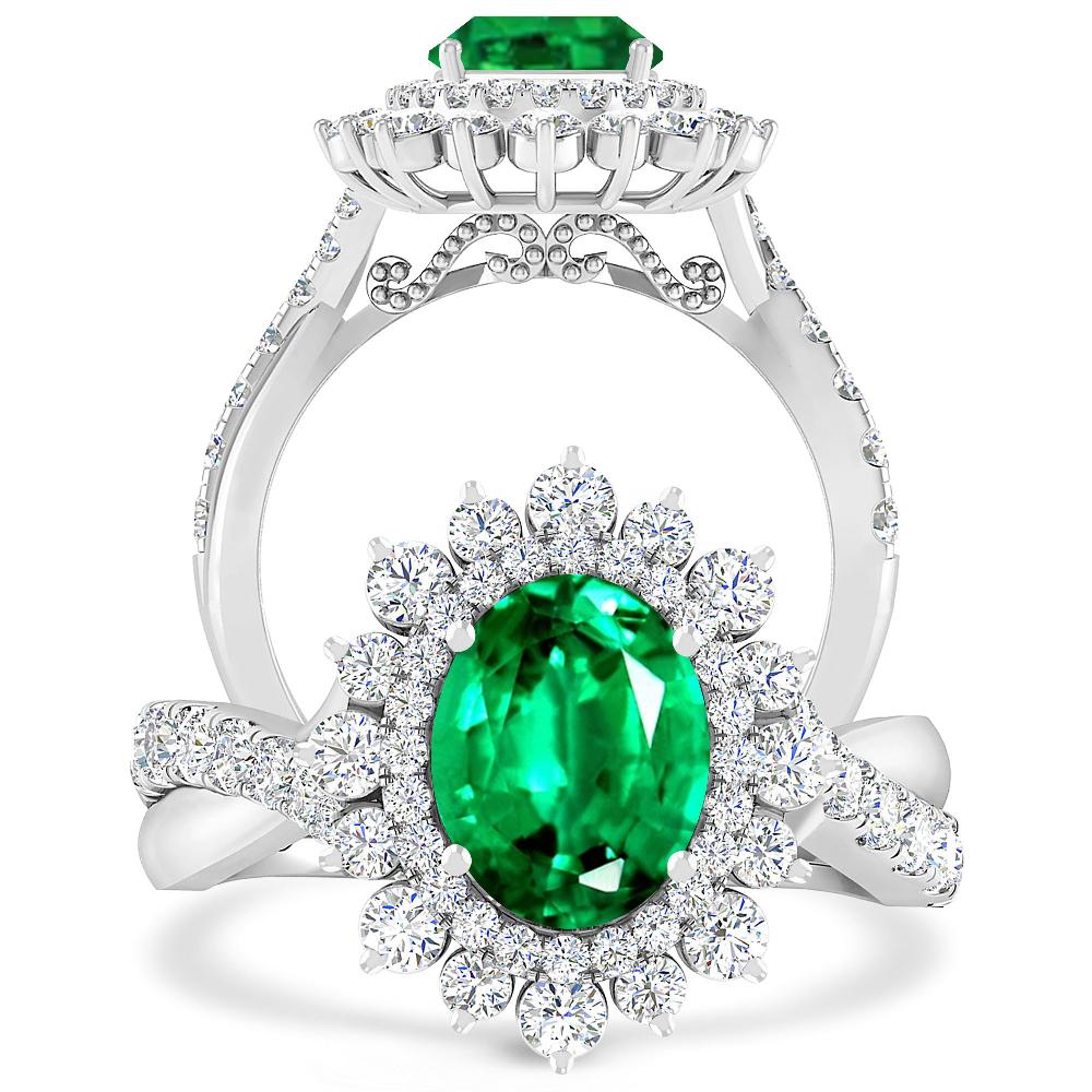 White Gold - Emerald