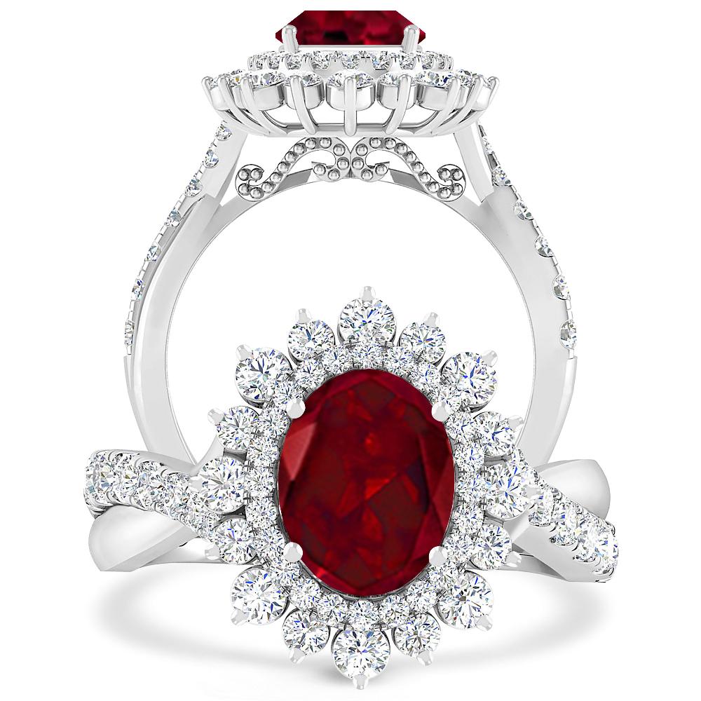 White Gold - Garnet