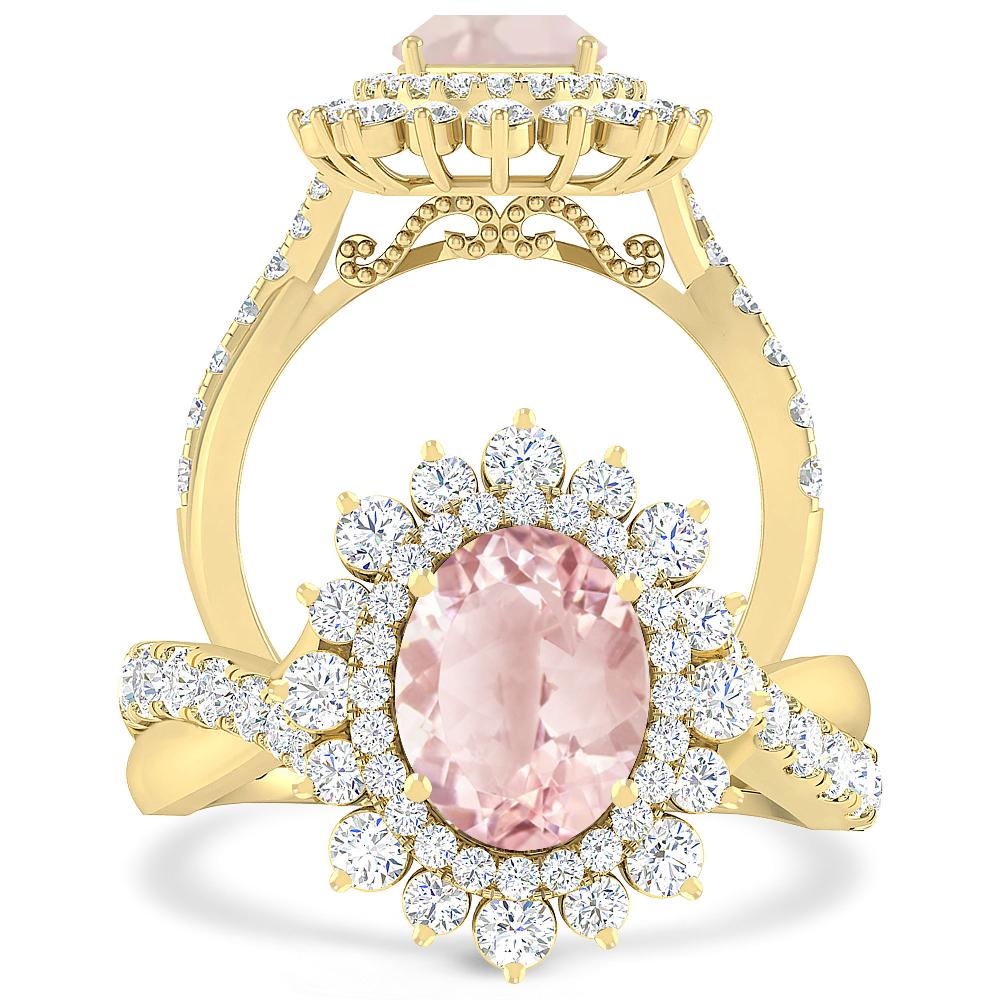 Yellow Gold - Morganite