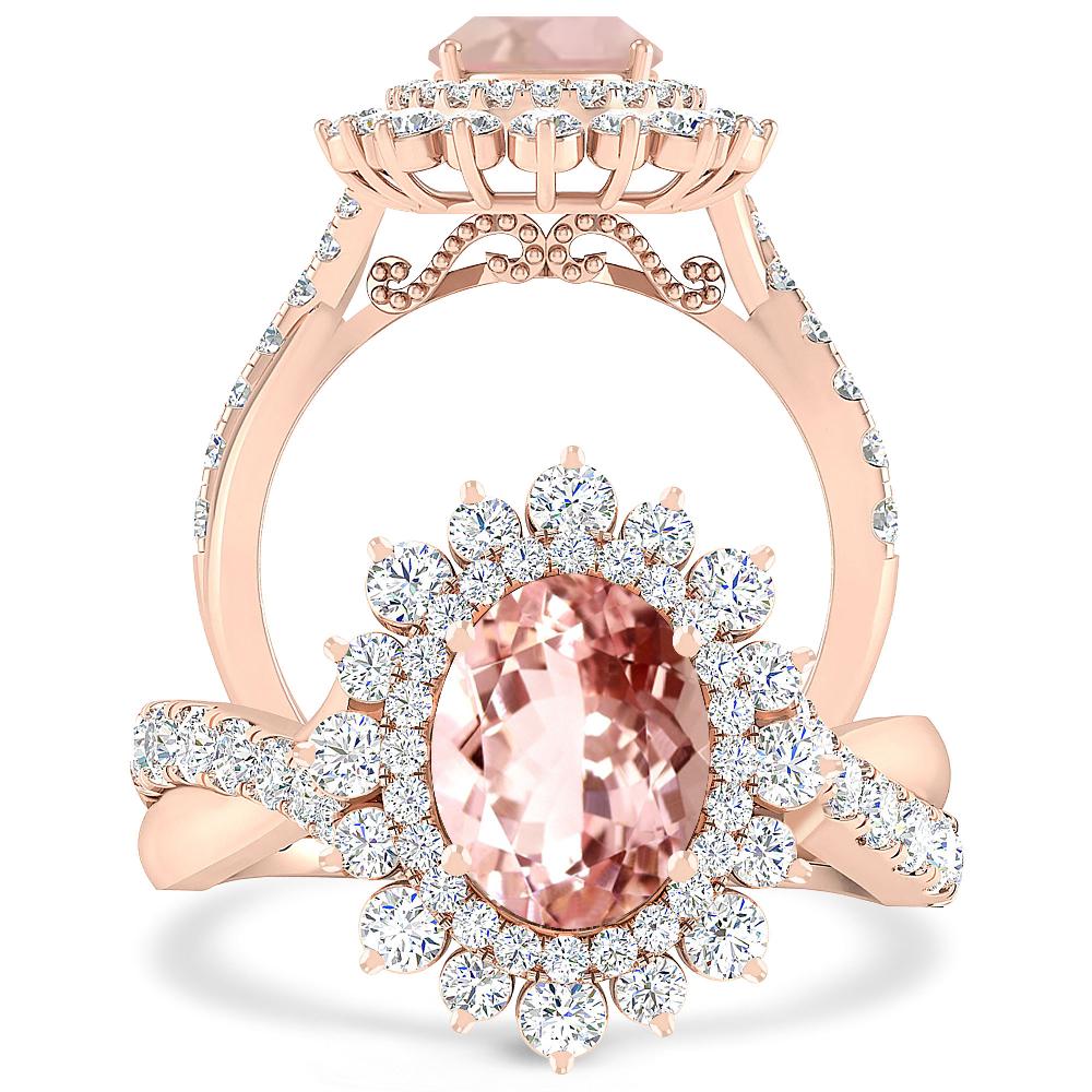 Rose Gold - Morganite