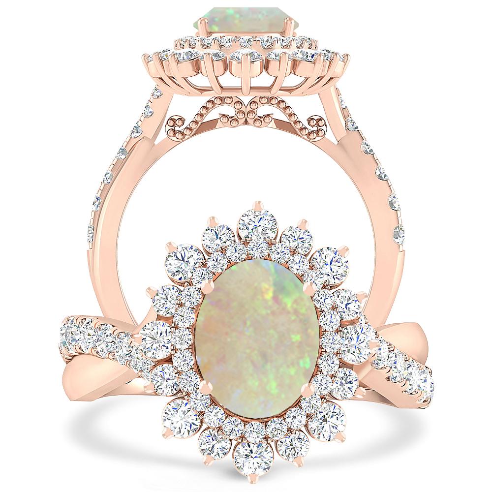 Rose Gold - Opal