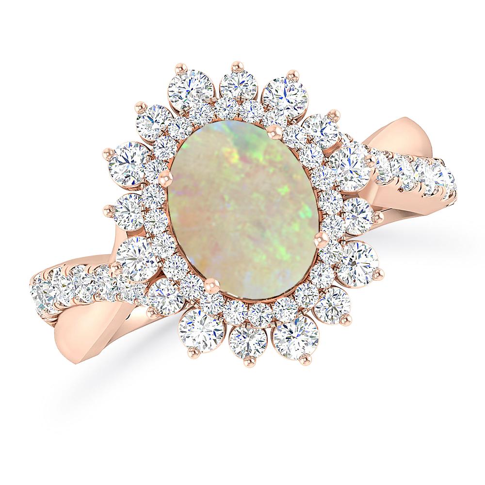Rose Gold - Opal