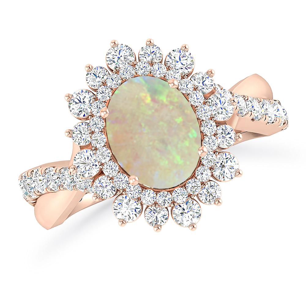 Rose Gold - Opal