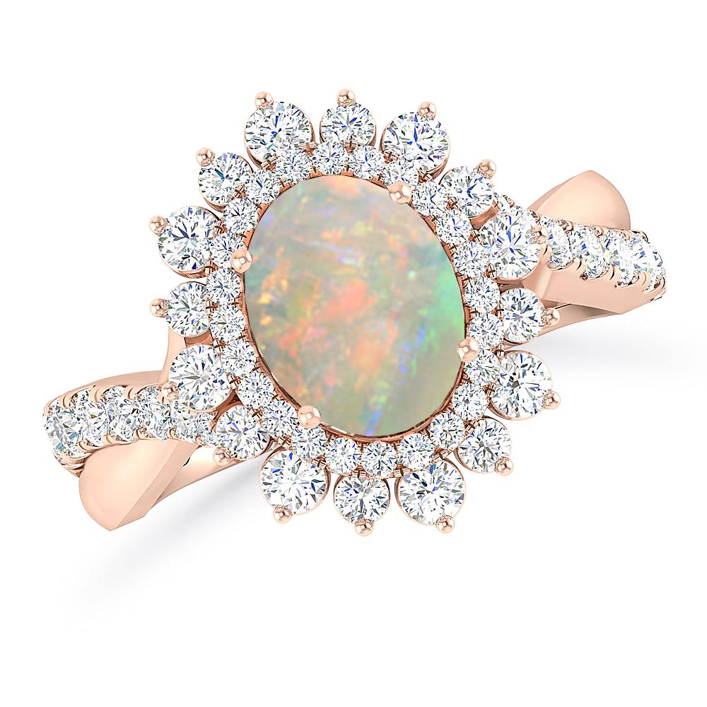 Rose Gold - Opal