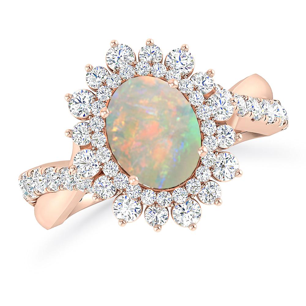Rose Gold - Opal