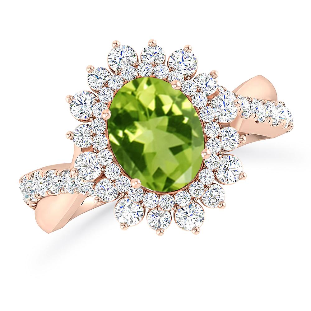 Rose Gold - Peridot