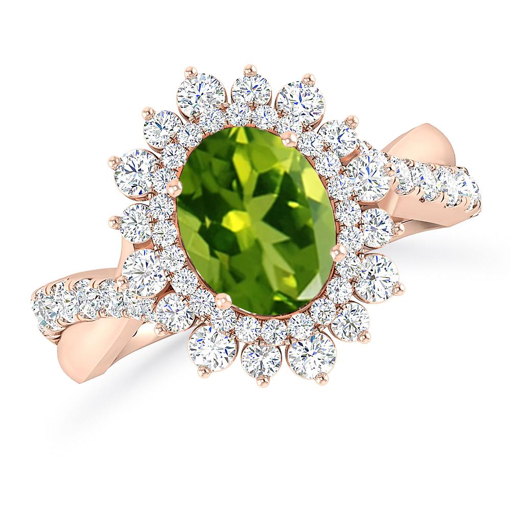 Rose Gold - Peridot