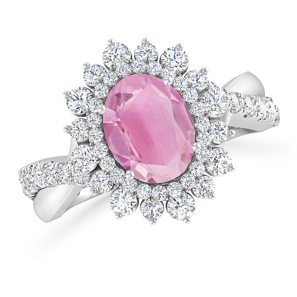 White Gold - Pink Tourmaline