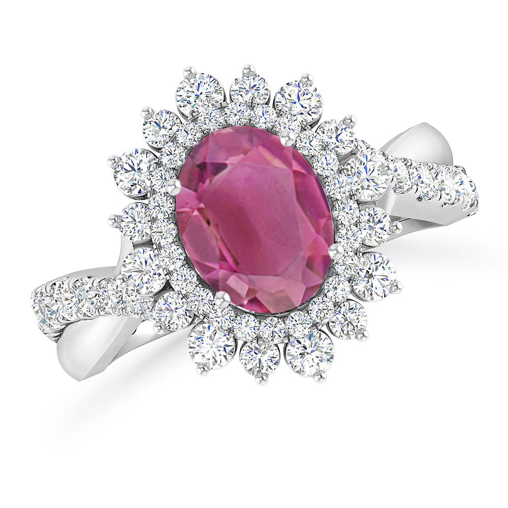 White Gold - Pink Tourmaline