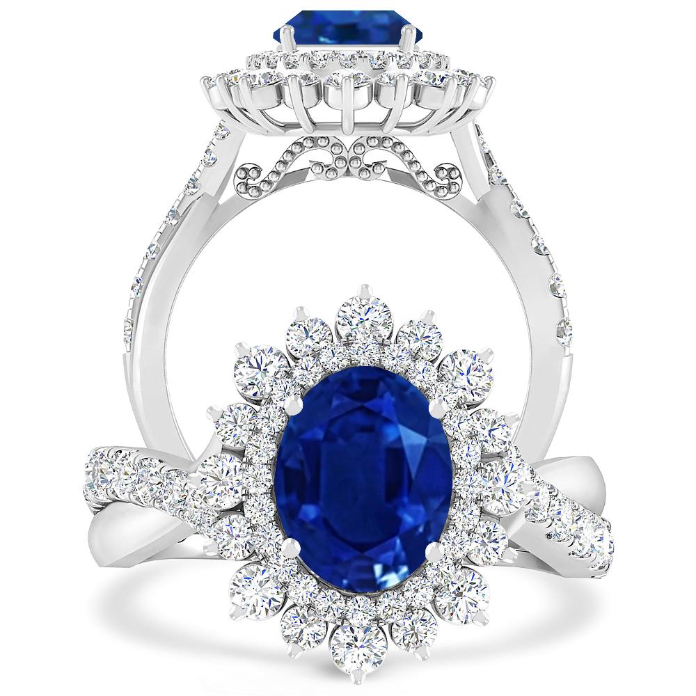 White Gold - Sapphire