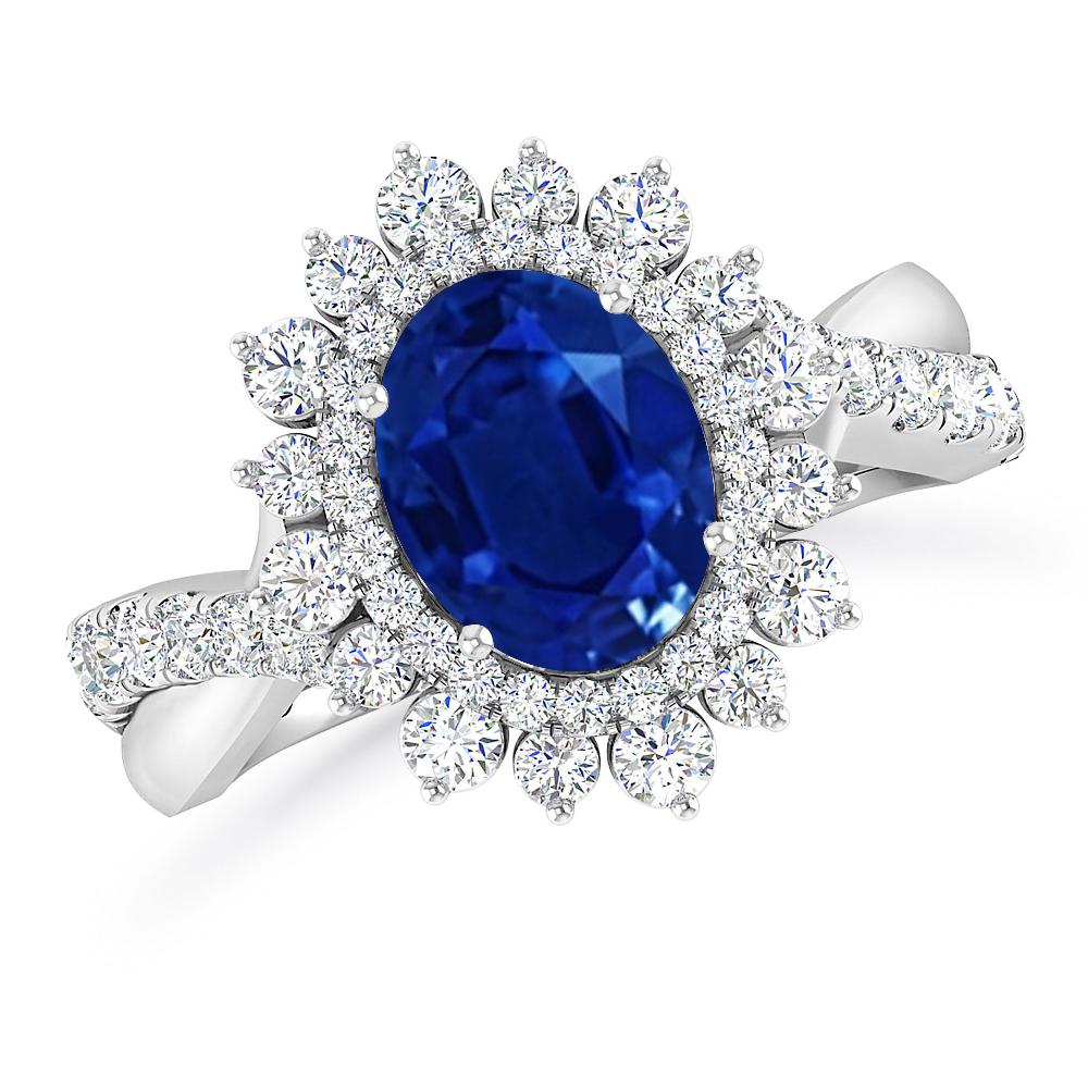 White Gold - Sapphire