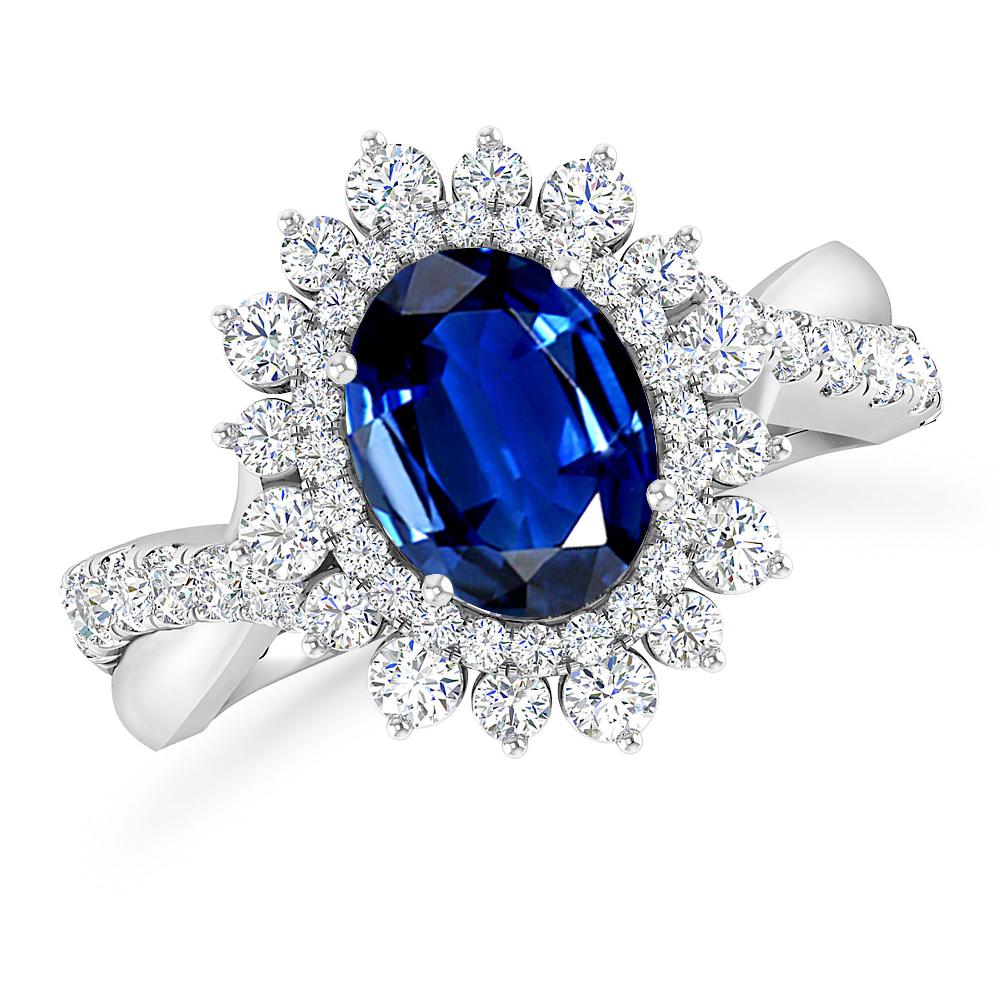 White Gold - Sapphire