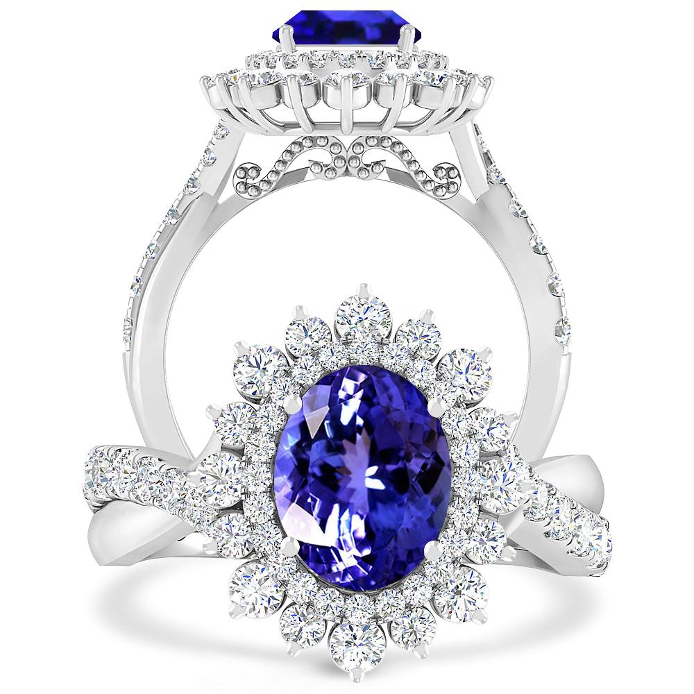 White Gold - Tanzanite