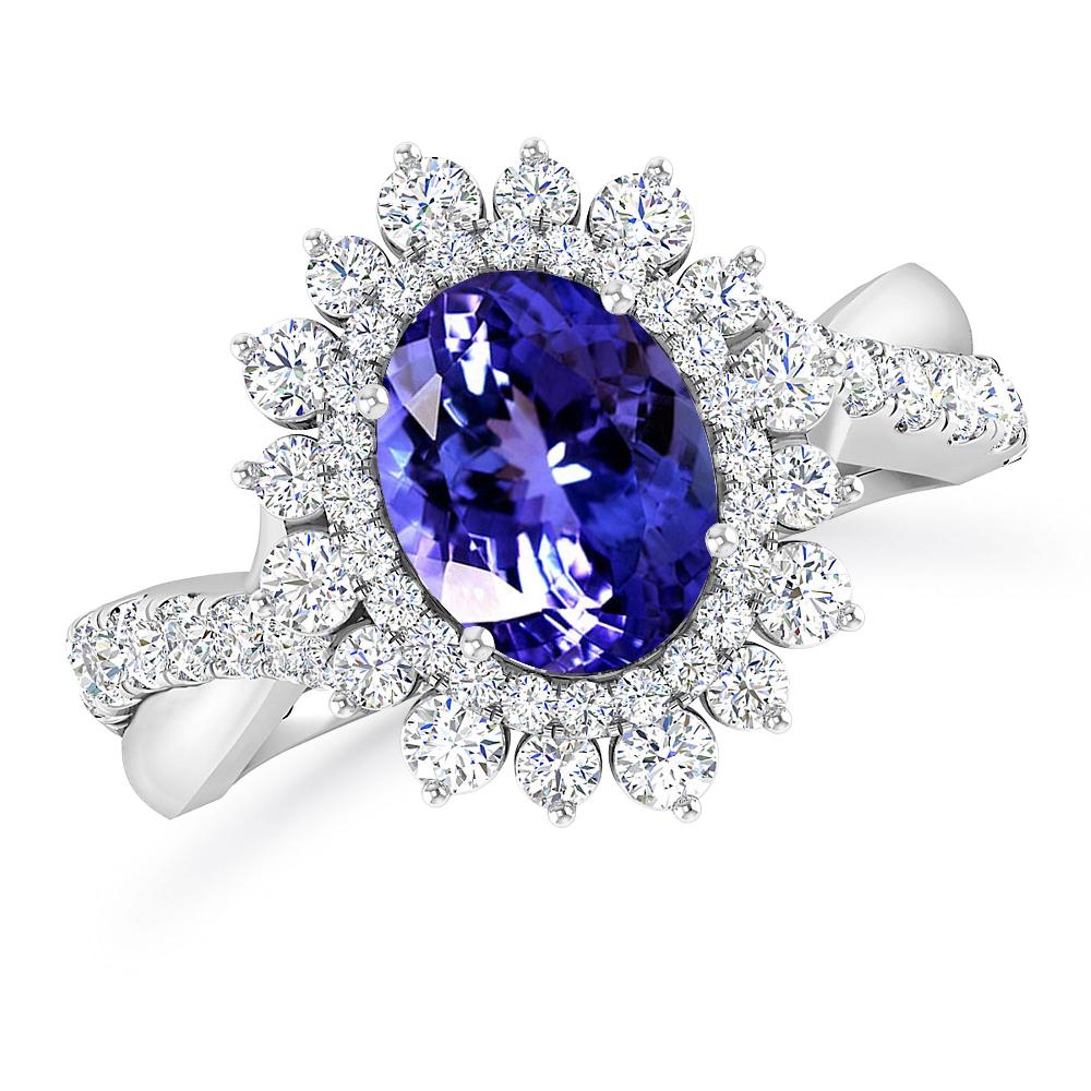 White Gold - Tanzanite