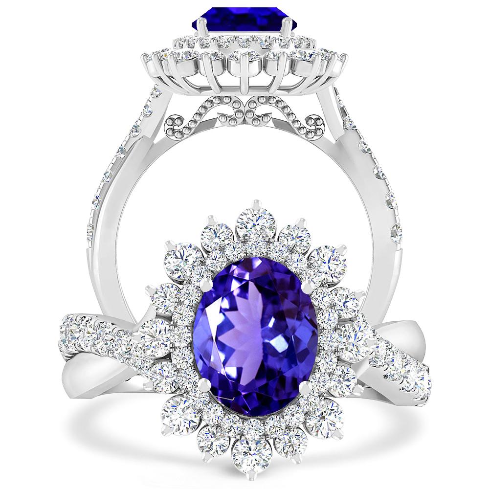 White Gold - Tanzanite