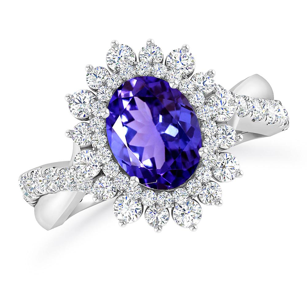 White Gold - Tanzanite