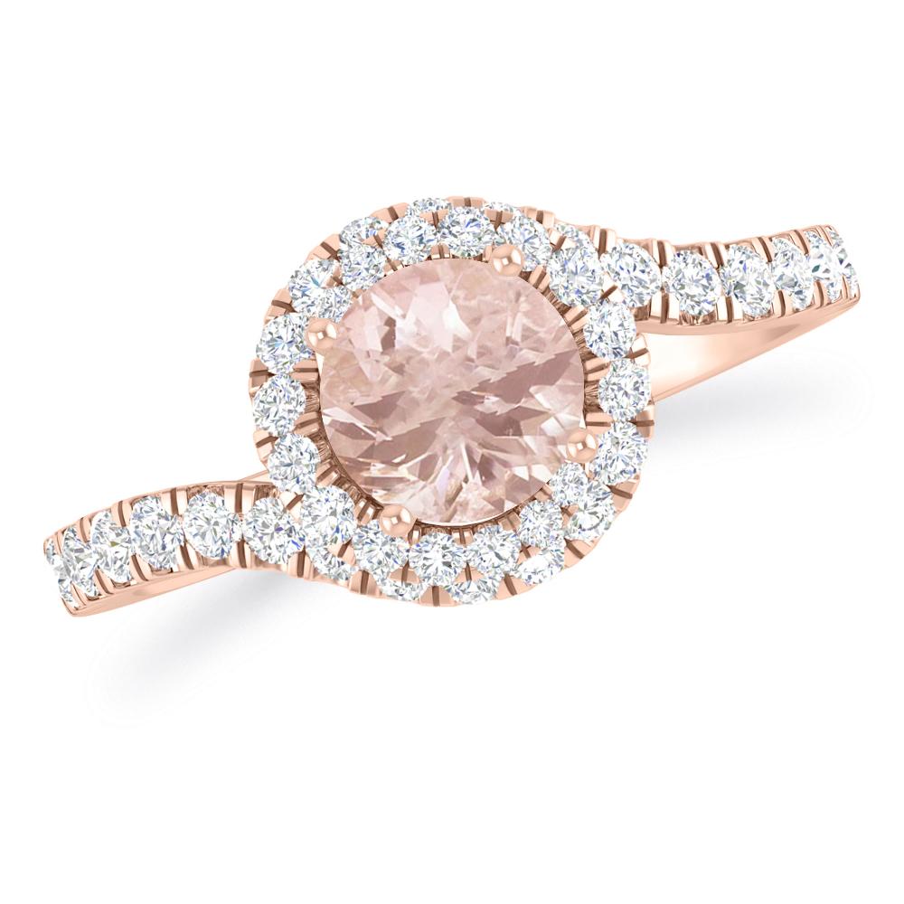 Rose Gold - Morganite