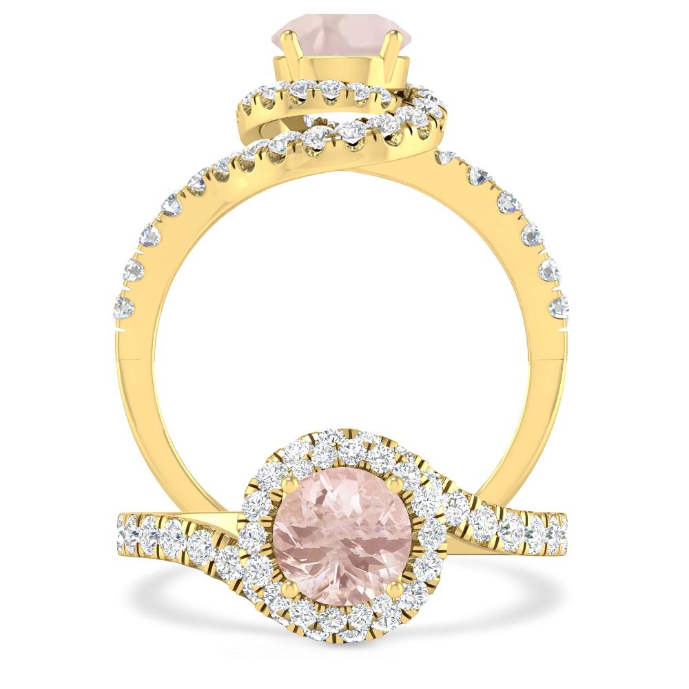 Yellow Gold - Morganite