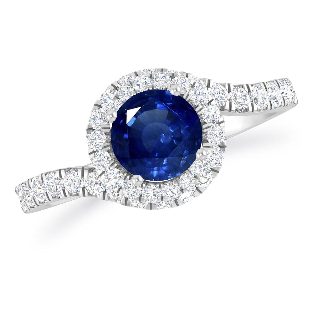 White Gold - Sapphire