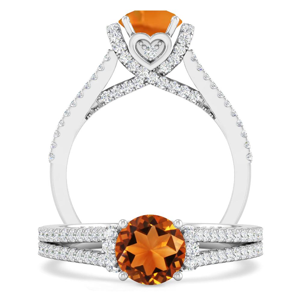 White Gold - Citrine