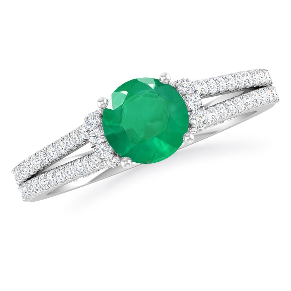 White Gold - Emerald