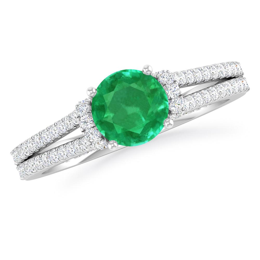 White Gold - Emerald