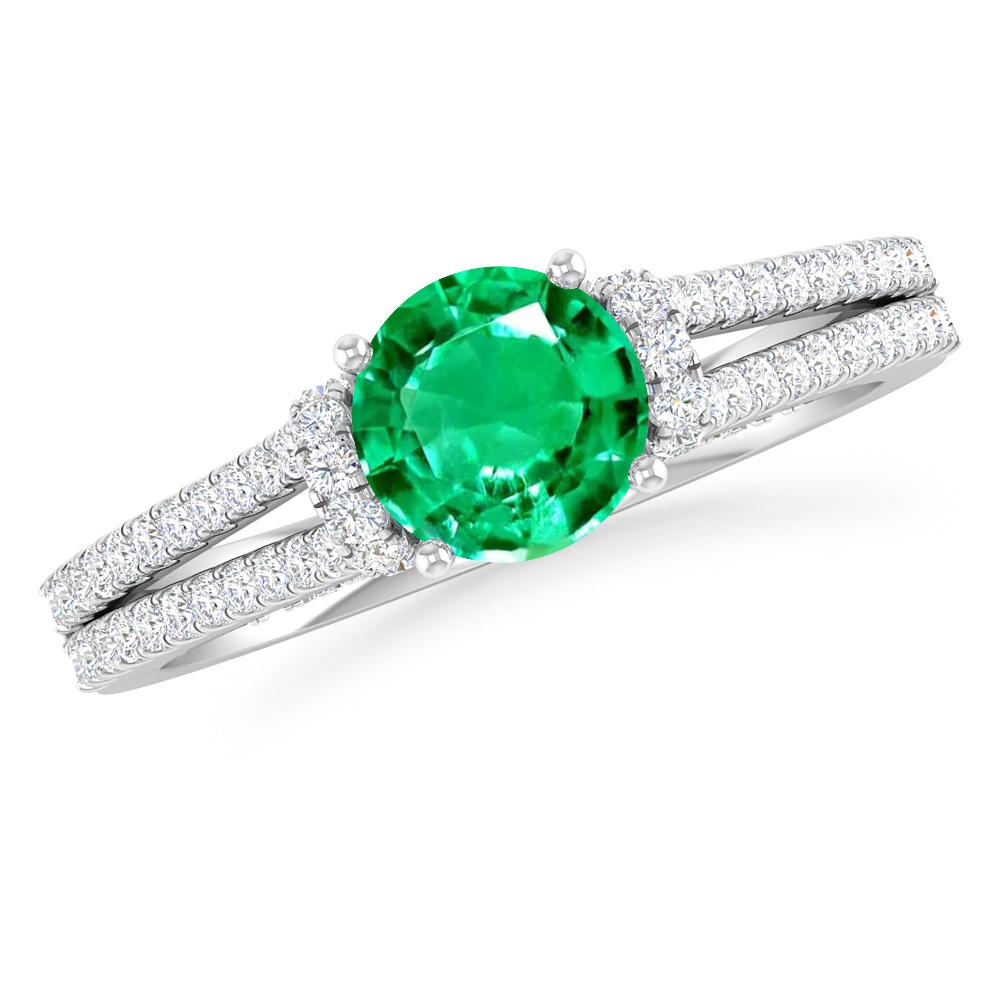 White Gold - Emerald
