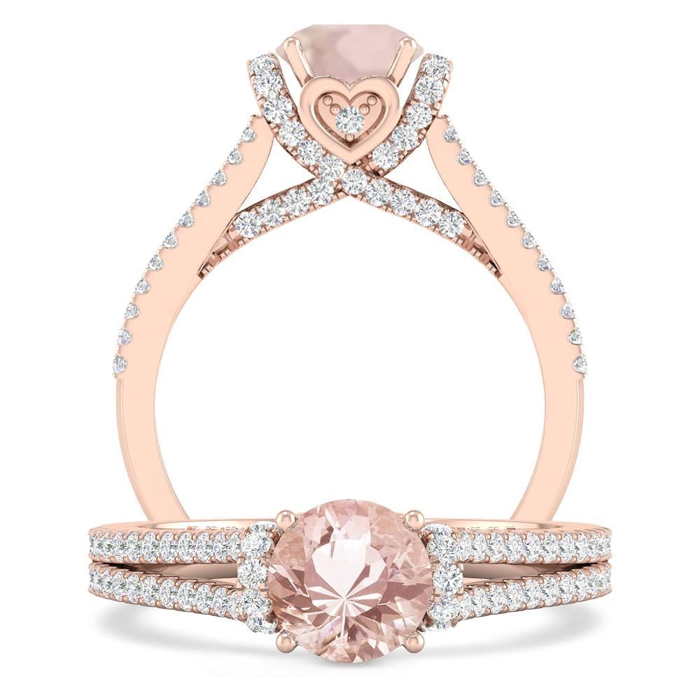 Rose Gold - Morganite