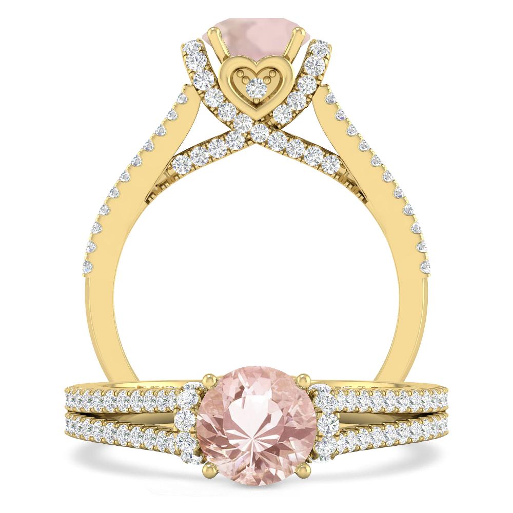 Yellow Gold - Morganite