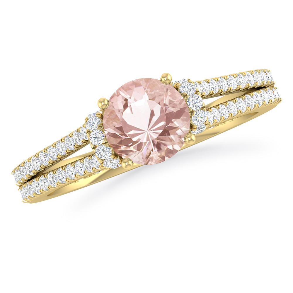 Yellow Gold - Morganite