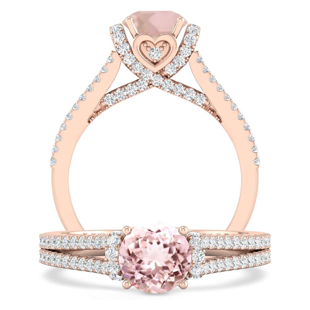 Rose Gold - Morganite
