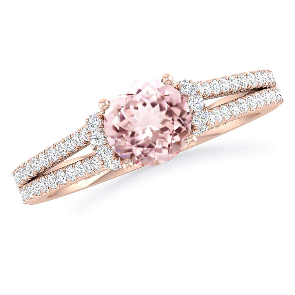Rose Gold - Morganite