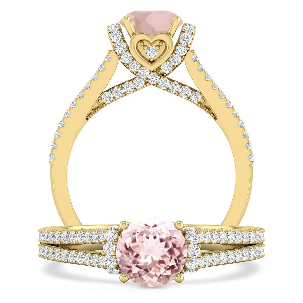 Yellow Gold - Morganite