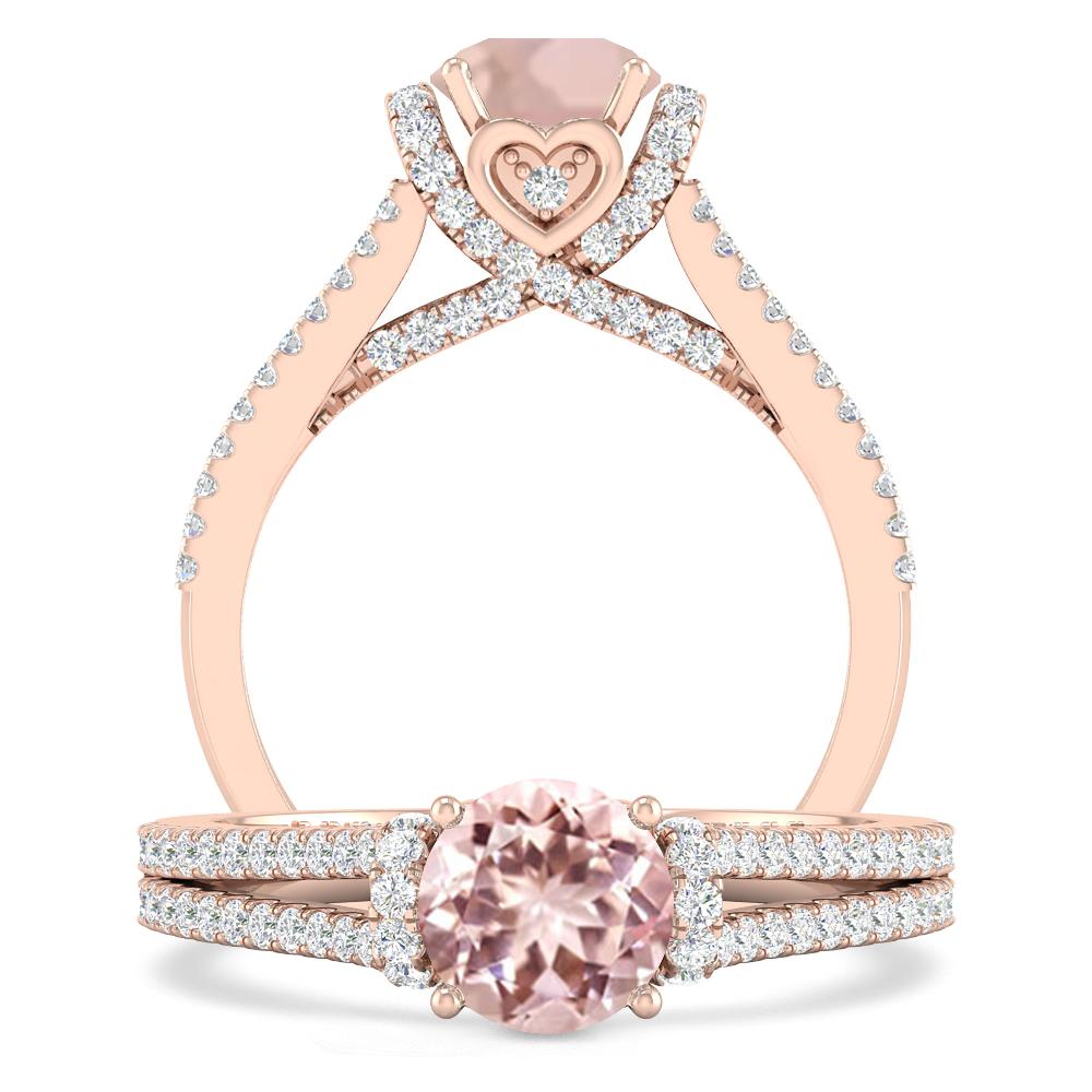 Rose Gold - Morganite