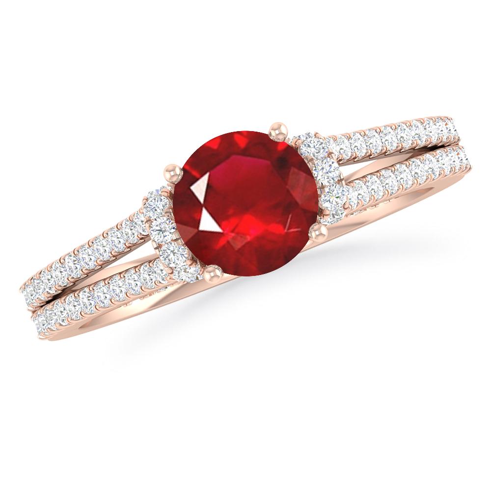 Rose Gold - Ruby