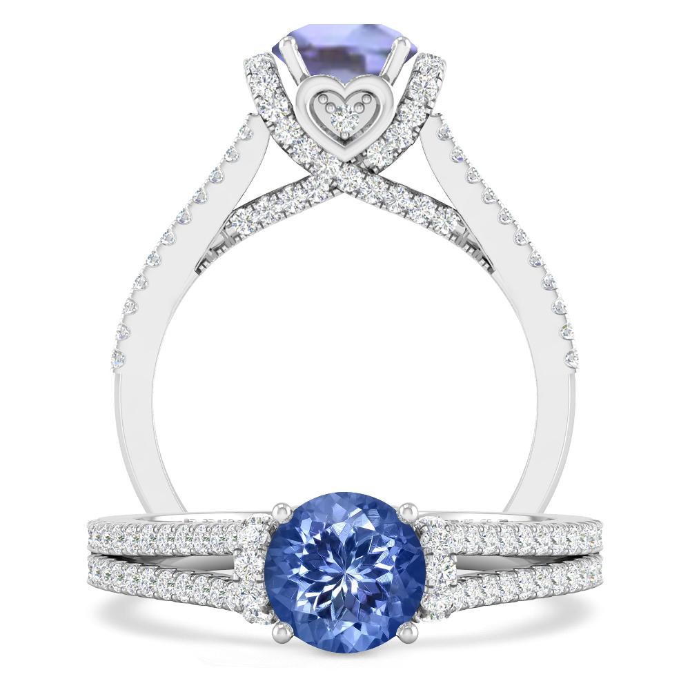 White Gold - Tanzanite