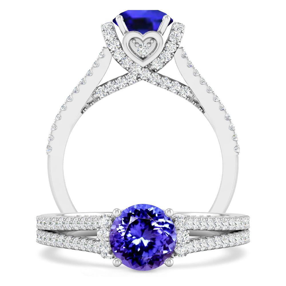 White Gold - Tanzanite