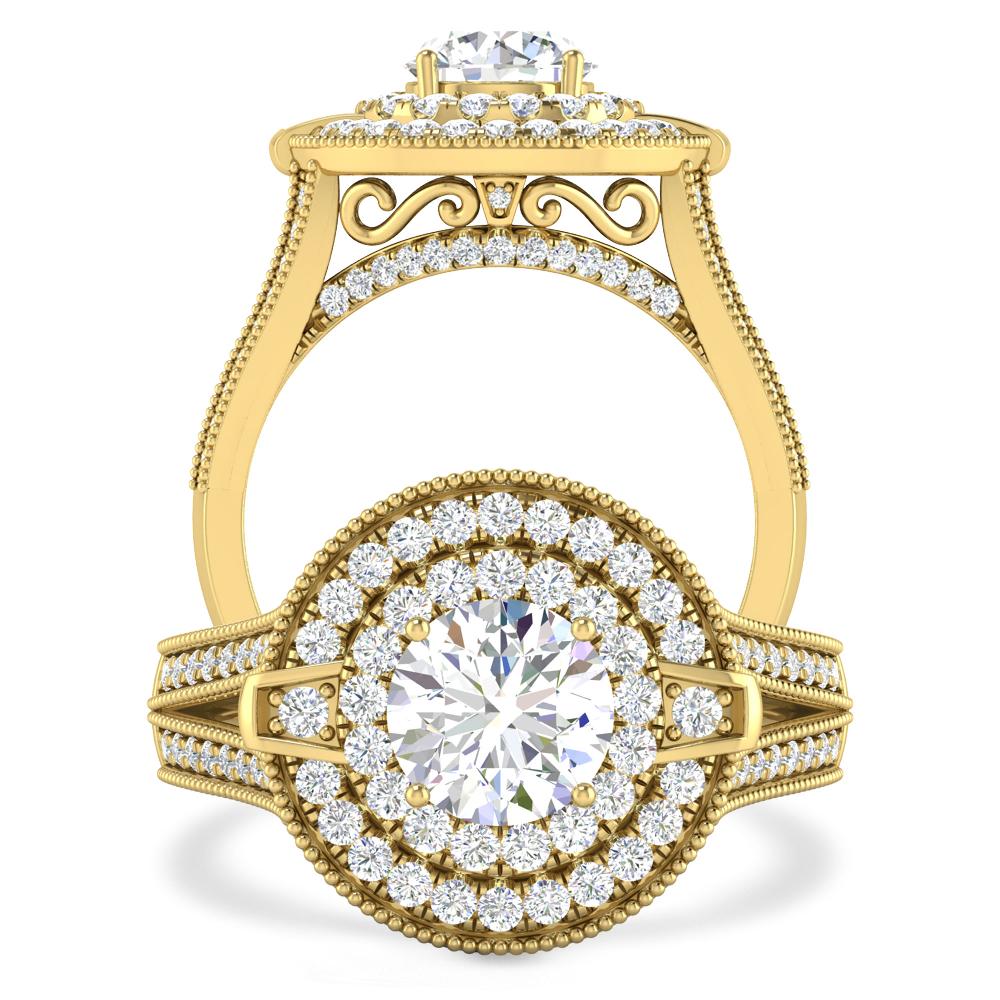 Yellow Gold - Diamond