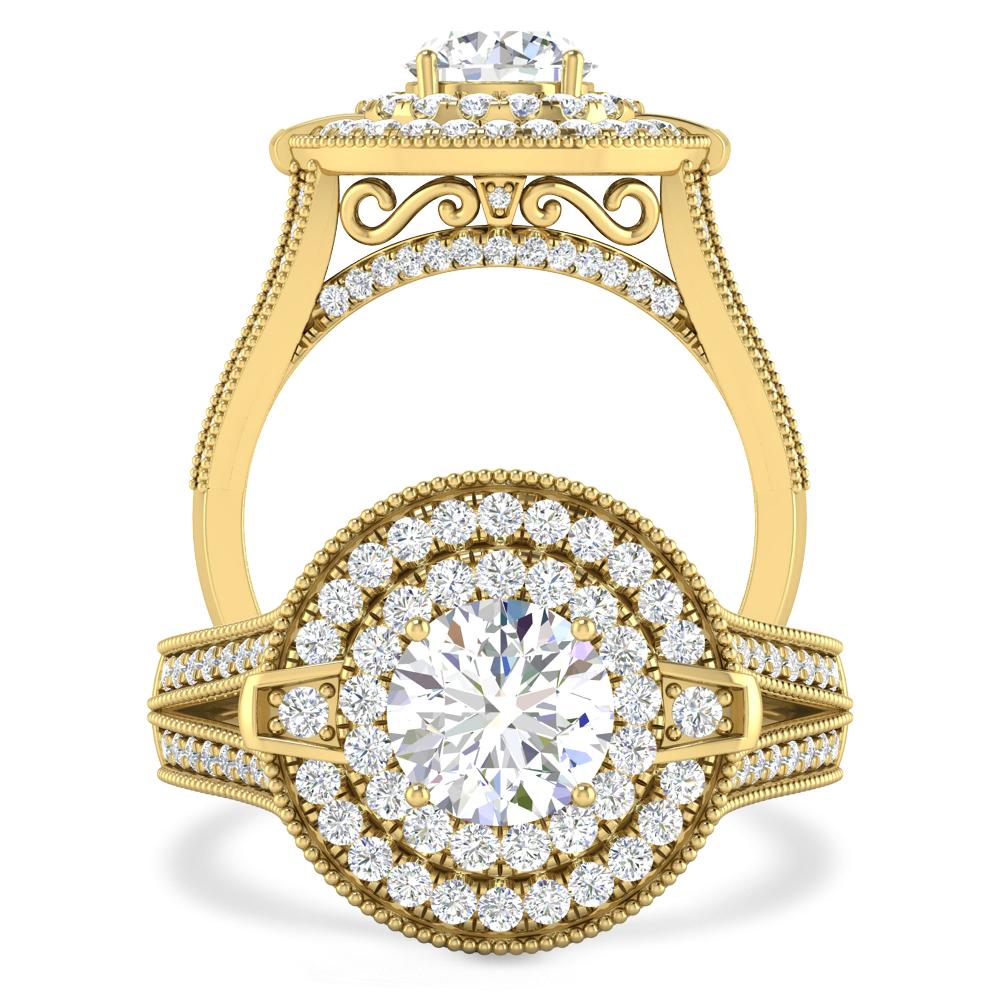 Yellow Gold - Diamond